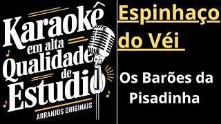 Espinhaço do Véi  Os Barões da Pisadinha  Karaokê em Alta Qualidade de Estúdio [upl. by Nabal]