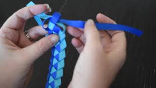 How To Make A Ribbon Lei [upl. by Ainit]