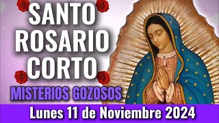 Santo Rosario Corto de hoy Lunes 11 de Noviembre 2024  Rosario Corto [upl. by Notxap]