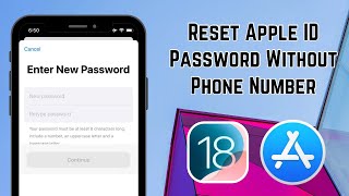 How to Reset Apple ID Password Without Phone Number  iPhone  iOS 18 [upl. by Mil727]