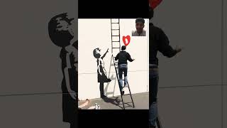 streetart graffitiart mural streetphotography 10millionview funny duetz comedyfilms comedy [upl. by Nivrae]