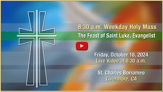 The Feast of Saint Luke Evangelist  Friday October 18 2024 [upl. by Maurie]