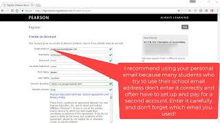 How to Register for MyAccountingLabcom [upl. by Tench]