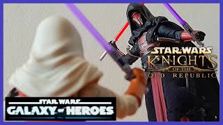 Darth Revan vs Revan Jedi de la Vintage Collection 2023 [upl. by Odragde410]