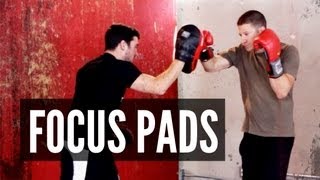 Simple Pad Training Routines that Increase Your Accuracy and Speed  MMA SURGE [upl. by Highams]