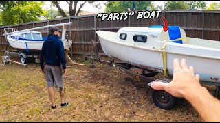 The Return of the quotPartsquot Boat for My Vintage Pocket Yacht Restoration [upl. by Rakel615]