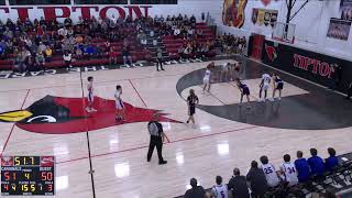 Camdenton vs California High School Mens Varsity Basketball [upl. by Elayor309]