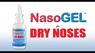 NasoGel Spray DrugFree saline based water soluble nasal gel spray [upl. by Enitnelav]