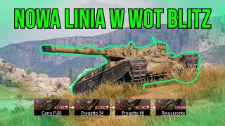 Nowa linia w WoT Blitz nadchodzi  Rinoceronte [upl. by Nabois775]