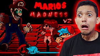 FORTUNE GIANT JUEGA MARIOS MADNESS V2  EL TERROR DE FRIDAY NIGHT FUNKIN [upl. by Maggee]