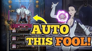 BEST AUTO FARM for FINAL BOSS CUSACK Get ALL REWARDS HASSLE FREE Seven Deadly Sins Grand Cross [upl. by Dowdell835]