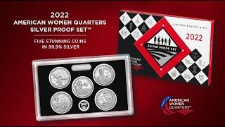 US Mint Moves Both 2022 American Women Quarters Proof amp Silver Proof Sets To TBD On Their Schedule [upl. by Shulem960]