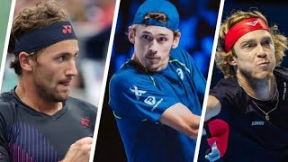 Ruud De Minaur e Rublev estão classificados para o ATP Finals [upl. by Arbua709]