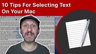 10 Tips For Selecting Text On Your Mac [upl. by Marietta]