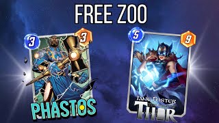 Phastos Buffs Zoo Decks Marvel Snap [upl. by Mathilda]