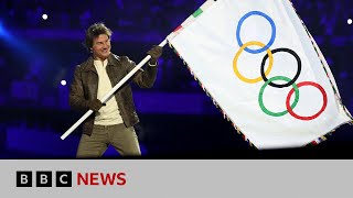 Sensational Paris Olympics come to an end and hands over to LA for 2028  BBC News [upl. by Rosena682]