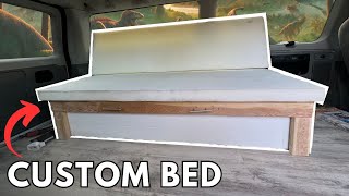 Did I just build the best bed for van life [upl. by Ahsieket]