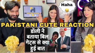 Pakistani Reaction On Dolly Chaiwala Meets Bill Gates [upl. by Kaehpos675]