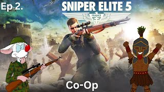 50s Jello and Nasal Vestibulitis  Sniper Elite CoOp ep 2 [upl. by Purity452]