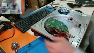 Technics SL1200MK2 spinning out of control  easy fix [upl. by Anilem166]