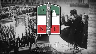 Giovinezza Inno PNF Versione 1924 Testo  PNF AnthemGiovinezza 1924 Lyrics [upl. by Nishi12]