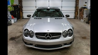 Custom Mercedes Benz SL55 AMG with 705 horsepower Walk around tour and exhaust sounds [upl. by Hsiwhem]