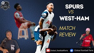 London Derby Delight Tottenham Outclass West Ham 41 at Home kudos Ange Postecoglou [upl. by Eico]