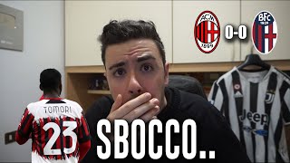 CHE SBOCCO È PEGGIO DELLA NOSTRA Milan Bologna 00 [upl. by Pravit119]