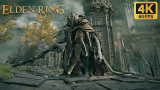 Elden Ring PC Margit the Fell Omen Boss Fight 4K 60fps [upl. by Ettereve]