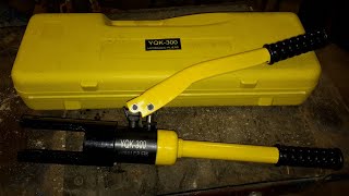 LQK300 hydraulic crimper a closer look [upl. by Aihsyla]