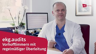 Vorhofflimmern mit regelmäßiger Überleitung Ist das möglich – ekgaudits  ekgtraining [upl. by Gitel]