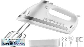 VEVOR Electric Hand Mixer 5Speed 250 Watt Portable Electric Handheld Mixer Review [upl. by Danyette843]