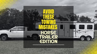 Horse Trailer Towing and Tires FAQs with Horse Trailer Expert Brad [upl. by Lynde]