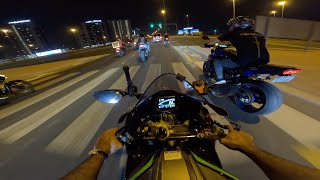 High Speed Late Night Group Ride With Super Cars [upl. by Terrell123]