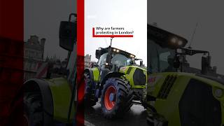 Why are farmers protesting in London Farmers BBCNews [upl. by Malvie]