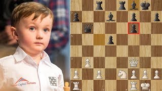 4 Year Old Chess Prodigy Misha vs 95 Year Old GM Yuri Averbakh [upl. by Ainalem]