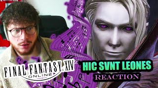 First Time Hearing quotHIC SVNT LEONESquot  Final Fantasy XIV OST Reaction [upl. by Franzoni376]