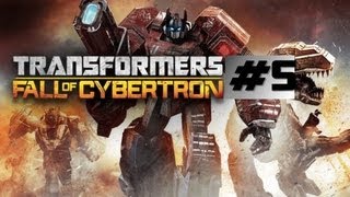 Transformers Fall of Cybertron parte 5  A teia do homem aran Jazz [upl. by Eslehc]