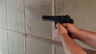 Shooting Desert Eagle 357Magnum HV Israel Military Industries [upl. by Jean-Claude]