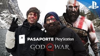 ¡RUBIUS y MANGEL presentan PasaportePlayStation   SORTEO épico God Of War [upl. by Scharff]