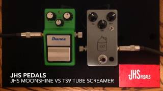 JHS Moonshine vs Ibanez Tube Screamer [upl. by Eleen]