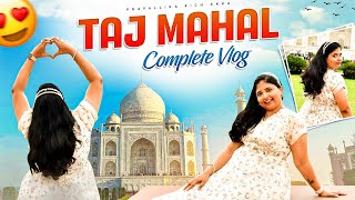 Visit to Taj Mahal full vlog explore richakka [upl. by Yard]