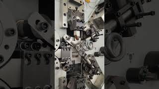 18 mm spring coiling machine machine springmachinefactory [upl. by Salinas747]