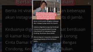 Viral Dokter dan Satpam RSUD Digerebek Warga di Kosan Dicurigai Sering Bertamu Hingga Malam viral [upl. by Niraa133]