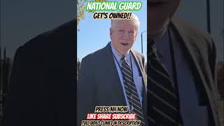 NEW JERSEY NATIONAL GUARD SNOWFLAKES GET OWNED OVER CAMERA COP TAKES WALK ON LEASH GETS CHECKED [upl. by Stafani]