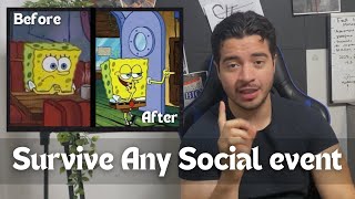 The 4 Tricks To Stop Social Anxiety in 5 Minutes [upl. by Adham]