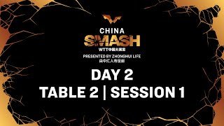 LIVE  T2  Day 2  China Smash 2024  Session 1 [upl. by Suilmann425]