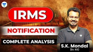 IRMS Latest News  IRMS Update For Engineers  Complete Information  SK Mondal Ex IES irms [upl. by Barker]