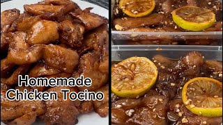 HOMEMADE CHICKEN TOCINO RECIPE  HOW TO MAKE HOMEMADE CHICKEN TOCINO  Panlasang Pinoy [upl. by Nilyarg]