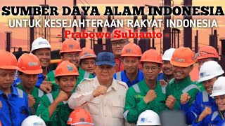 SDA INDONESIA UNTUK RAKYAT  Prabowo Subianto [upl. by O'Neil]